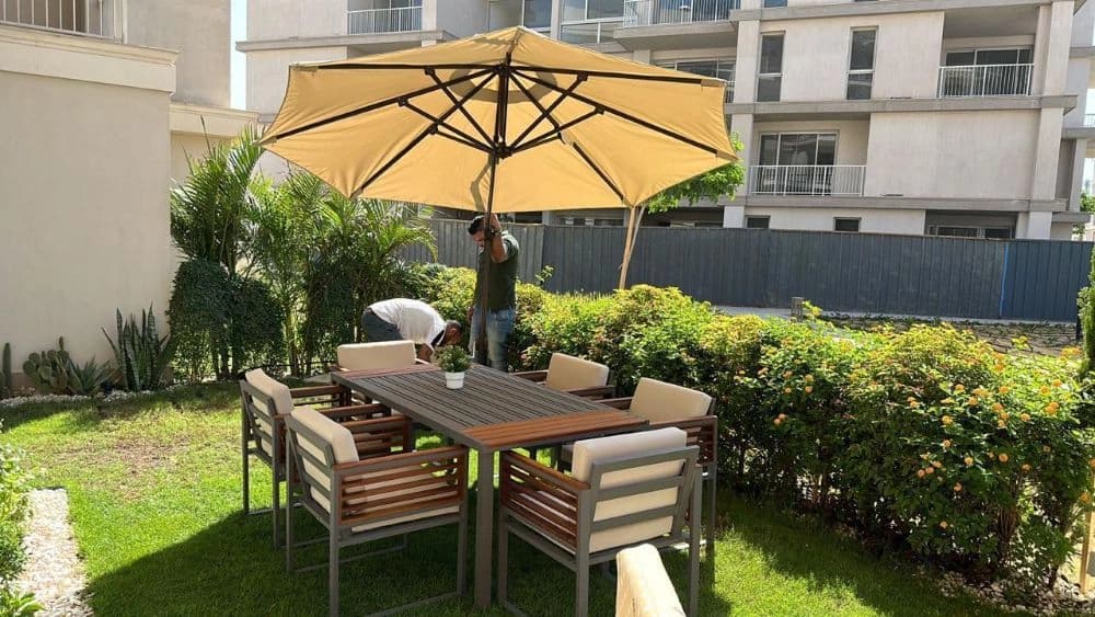Marassi Marina West Chalet | Pool Garden Ground Floor