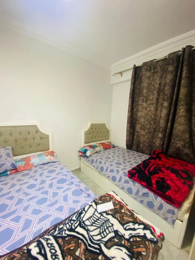 Daily chalet for rent, 7th floor, party area view