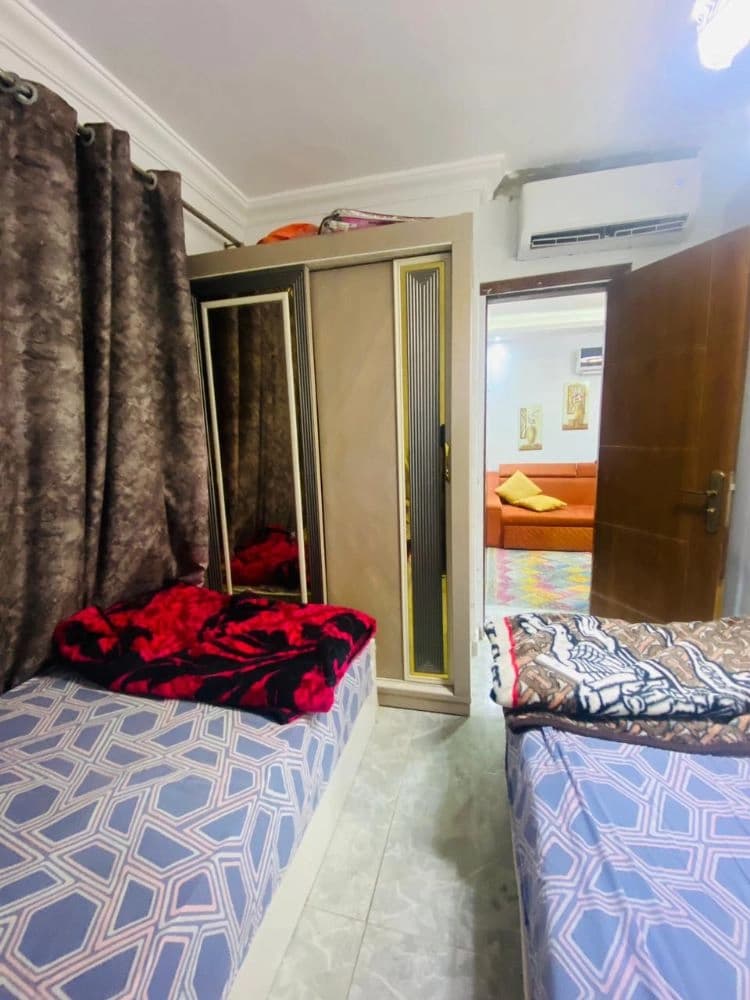 Daily chalet for rent, 7th floor, party area view