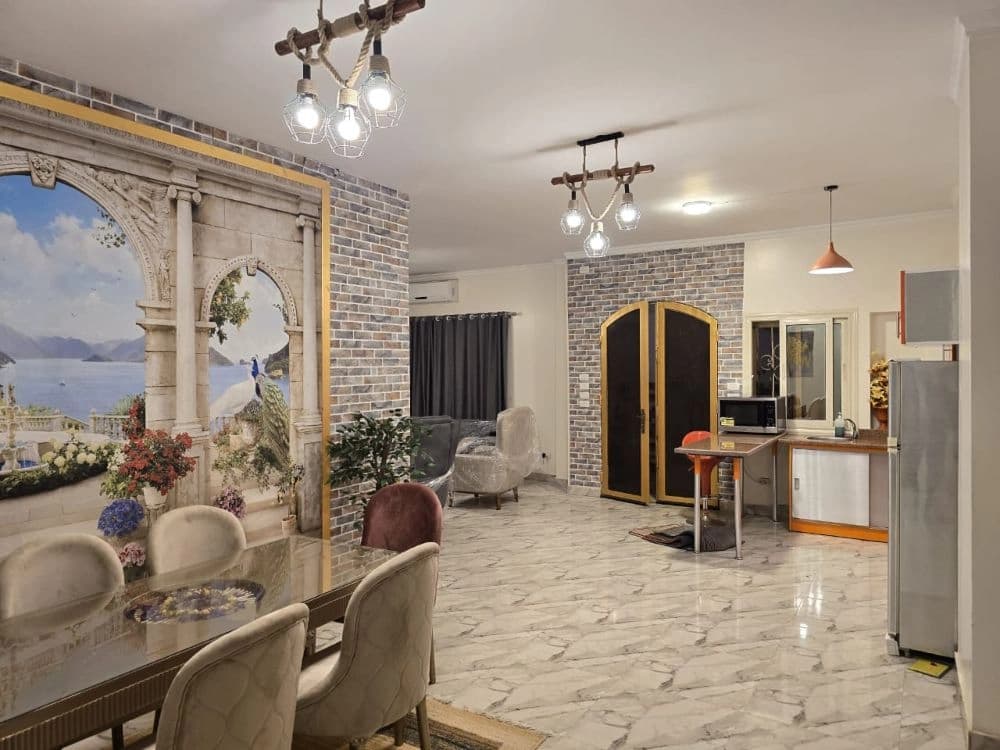 Daily Villa Rental in Sheikh Zayed Indoor Pool Full Privacy