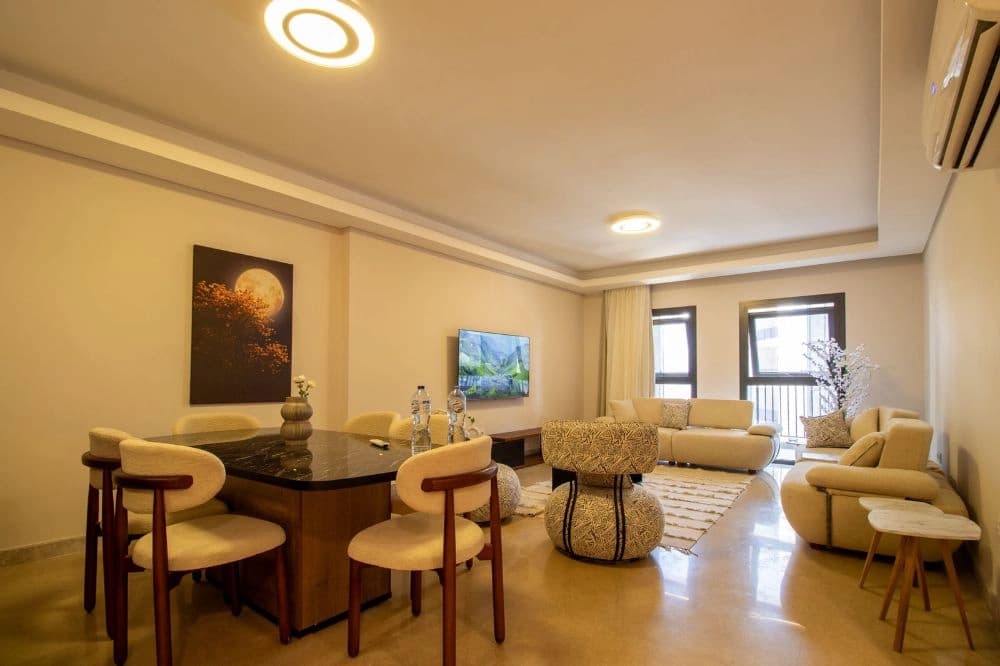 Apartment for Rent in ZED Towers | 211 sqm Fully Furnished