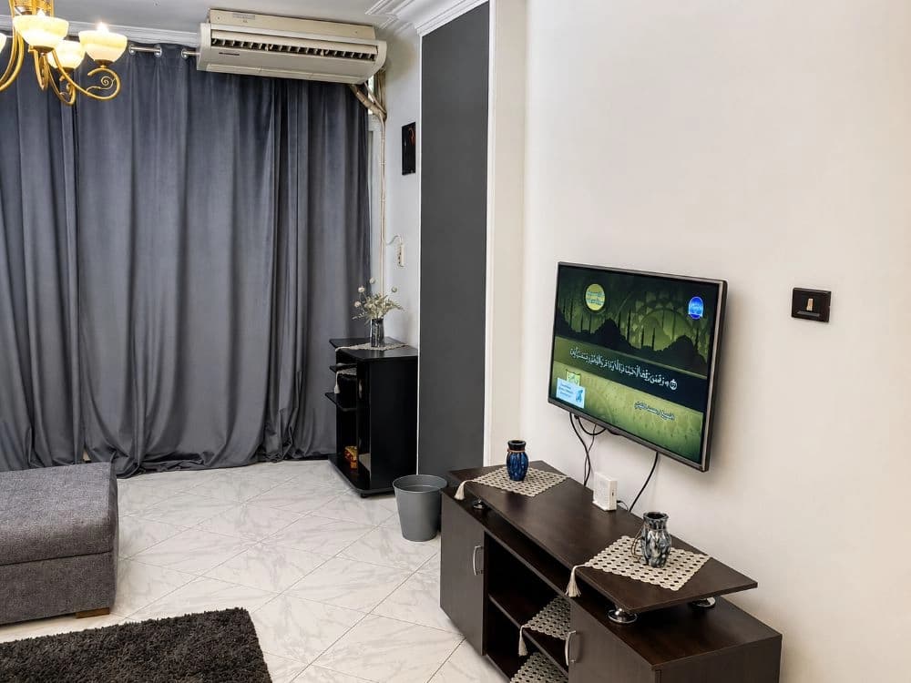 Furnished Apartment for Rent in Makram Ebeid Main Street