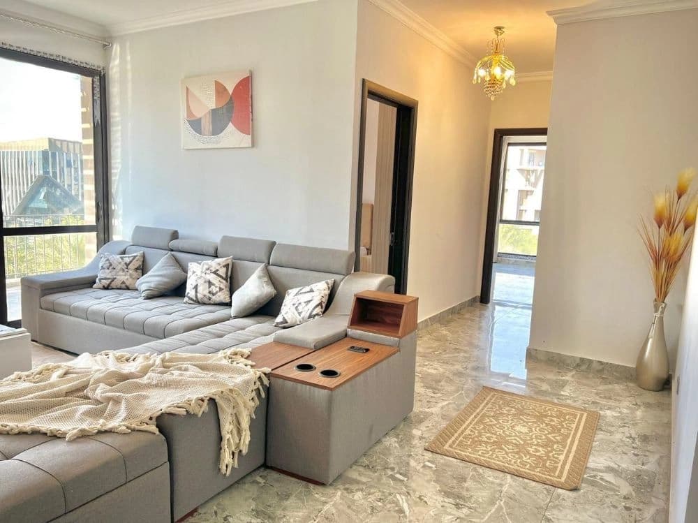 Fully Furnished Apartment for Rent in Sodic East Town