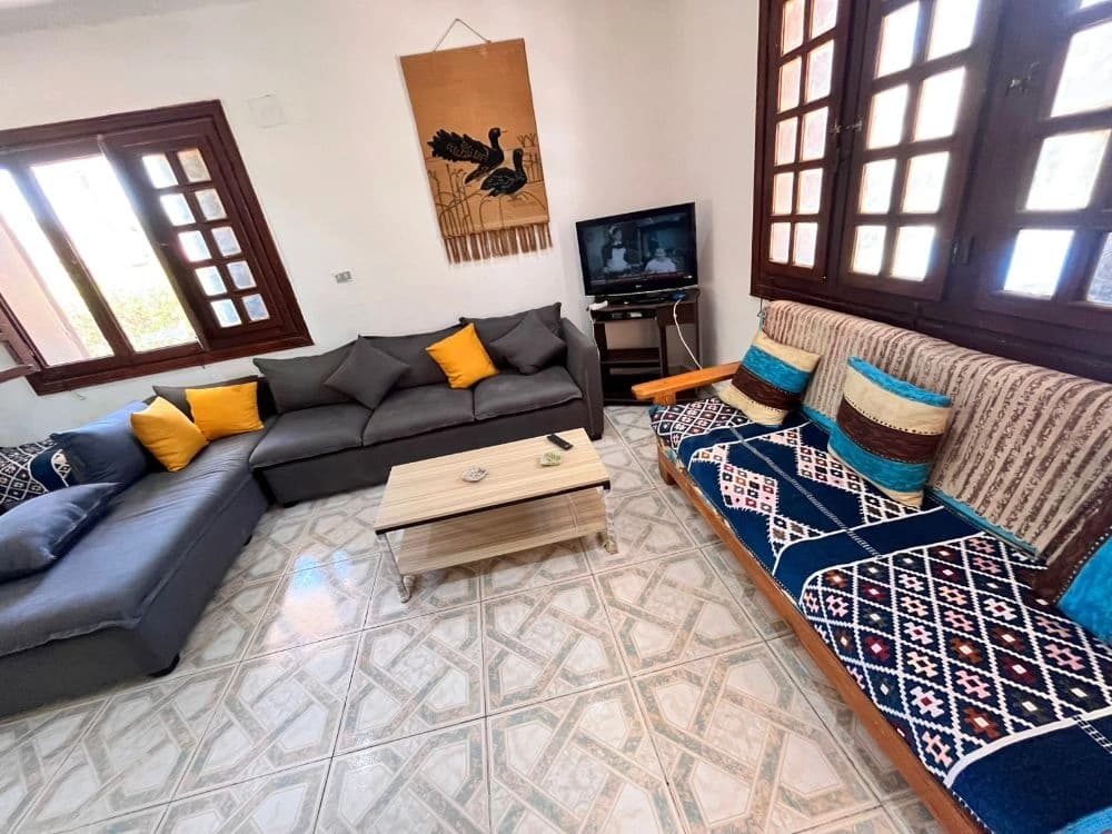 Duplex for Daily Rent in Marina 4 – Sea View & Large Garden