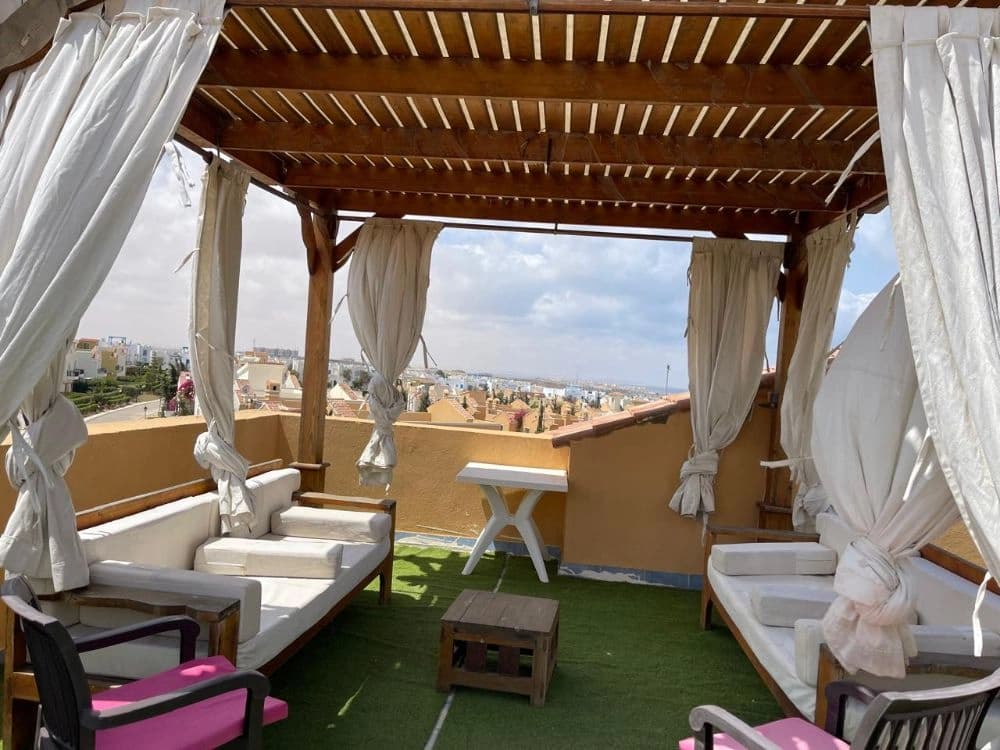 Chalet with Private Roof in Mountain View Diplo | Sea View