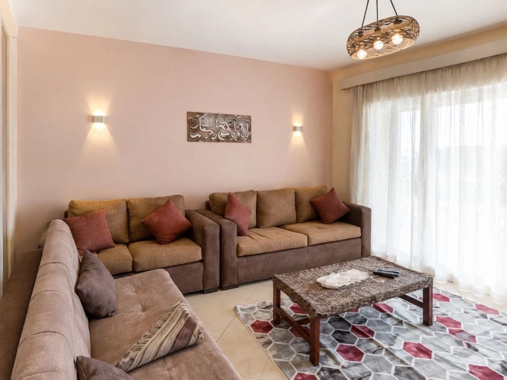 Chalet in Porto Sokhna Pyramids | Sea & Pool View