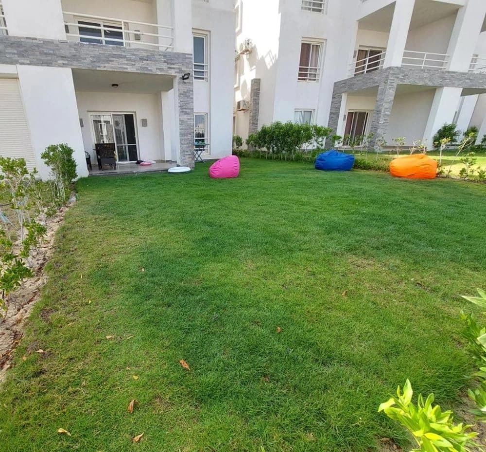 Ground Chalet with Private Garden| Pool View |Near the Beach