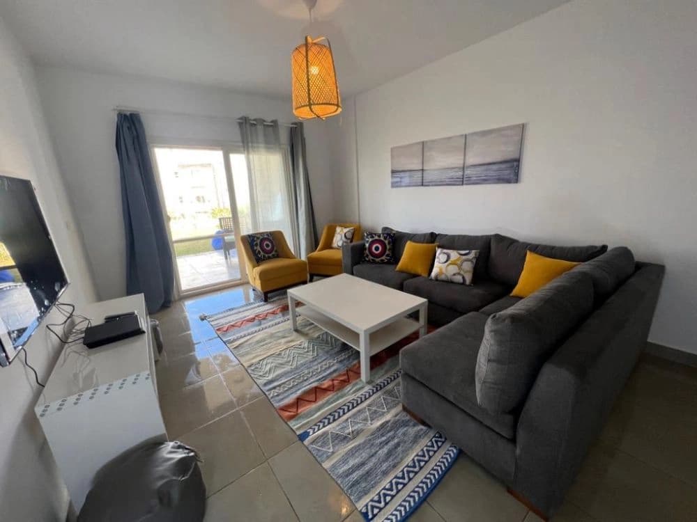 Ground Chalet with Private Garden| Pool View |Near the Beach