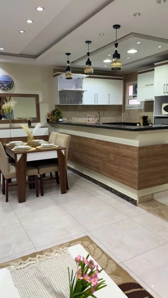Wide Garden View Apartment in Madinaty B7