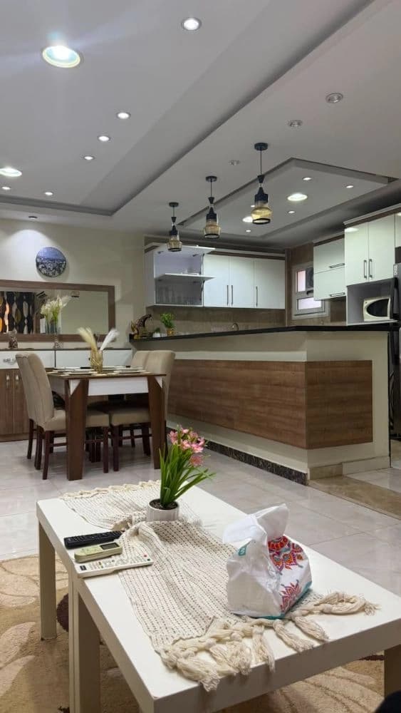 Wide Garden View Apartment in Madinaty B7