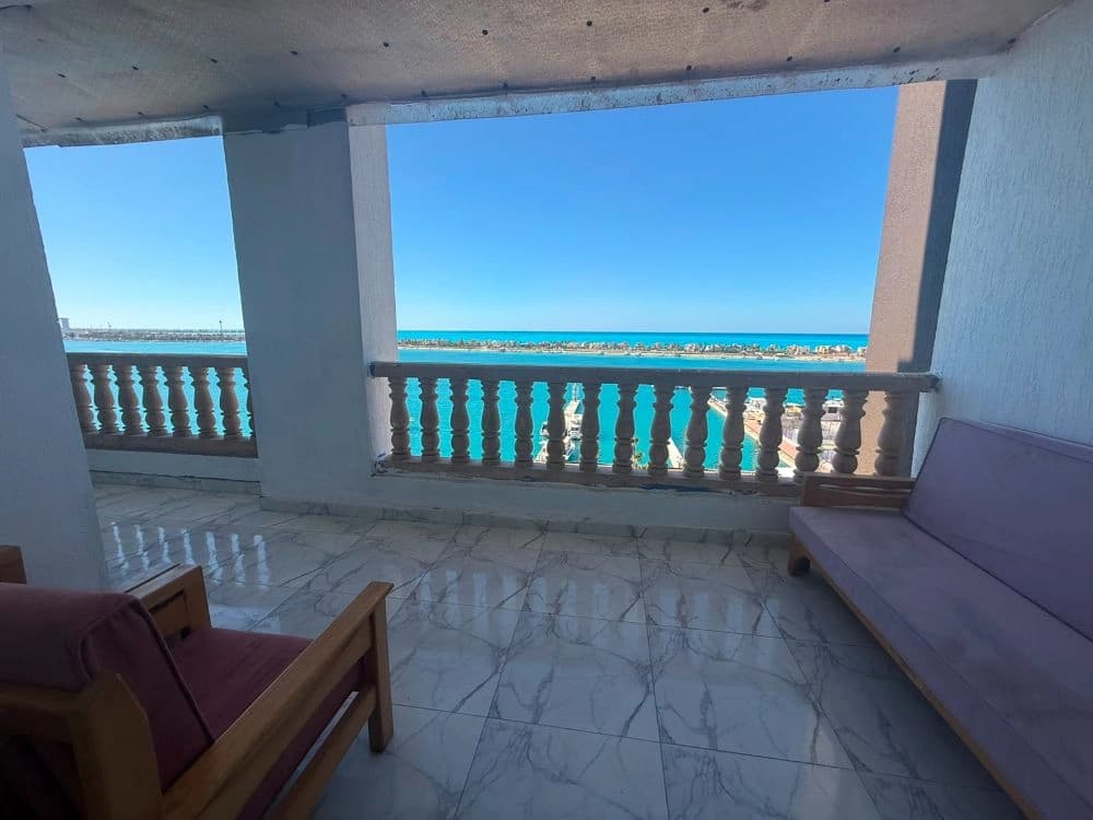 Two-Bedroom Sea-View Chalet in Porto Marina, Alamein