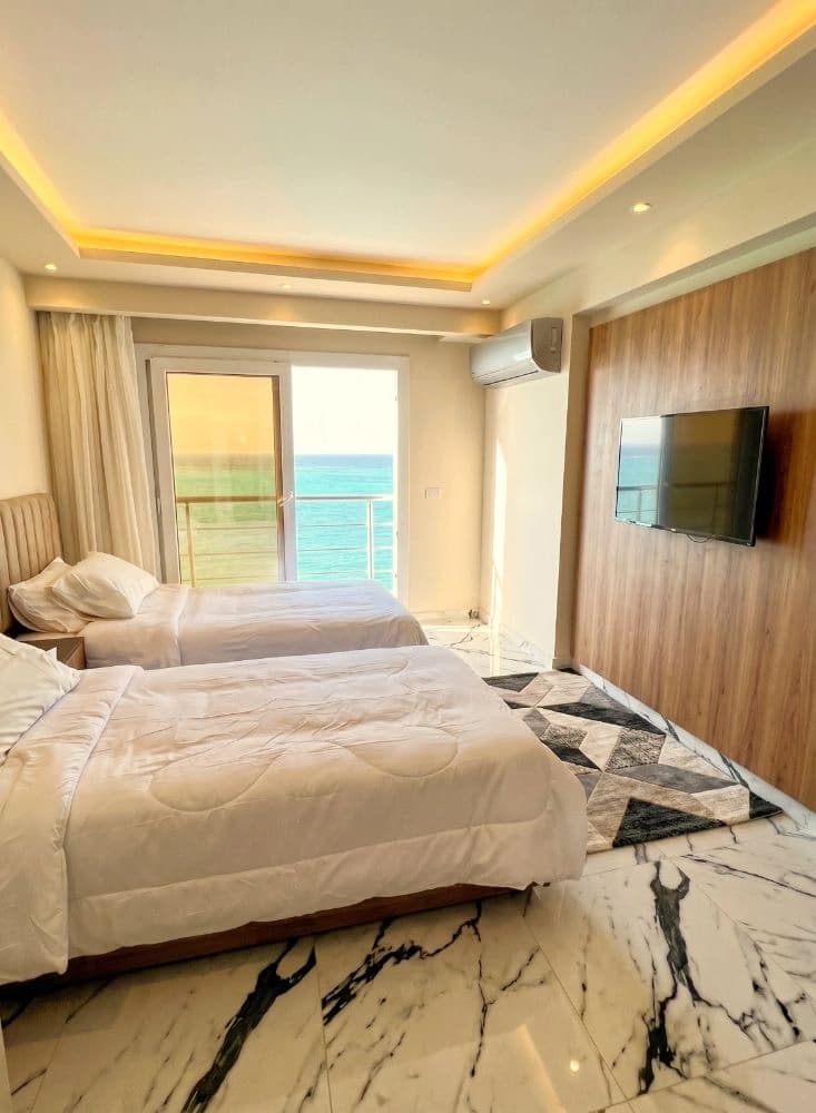 150sqm First-Row Sea Apartment | Al Awam, Marsa Matrouh