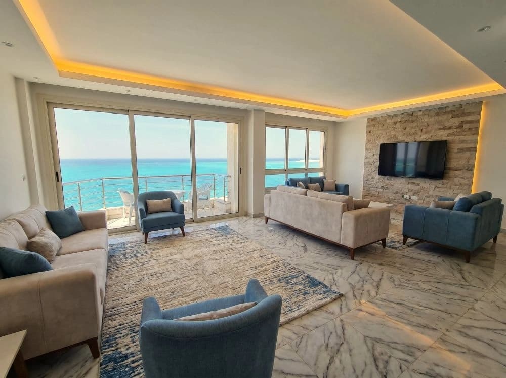 150sqm First-Row Sea Apartment | Al Awam, Marsa Matrouh