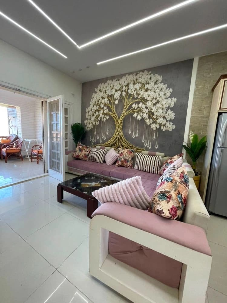 Upper Chalet with Sea & Lagoon Views in Marina 4