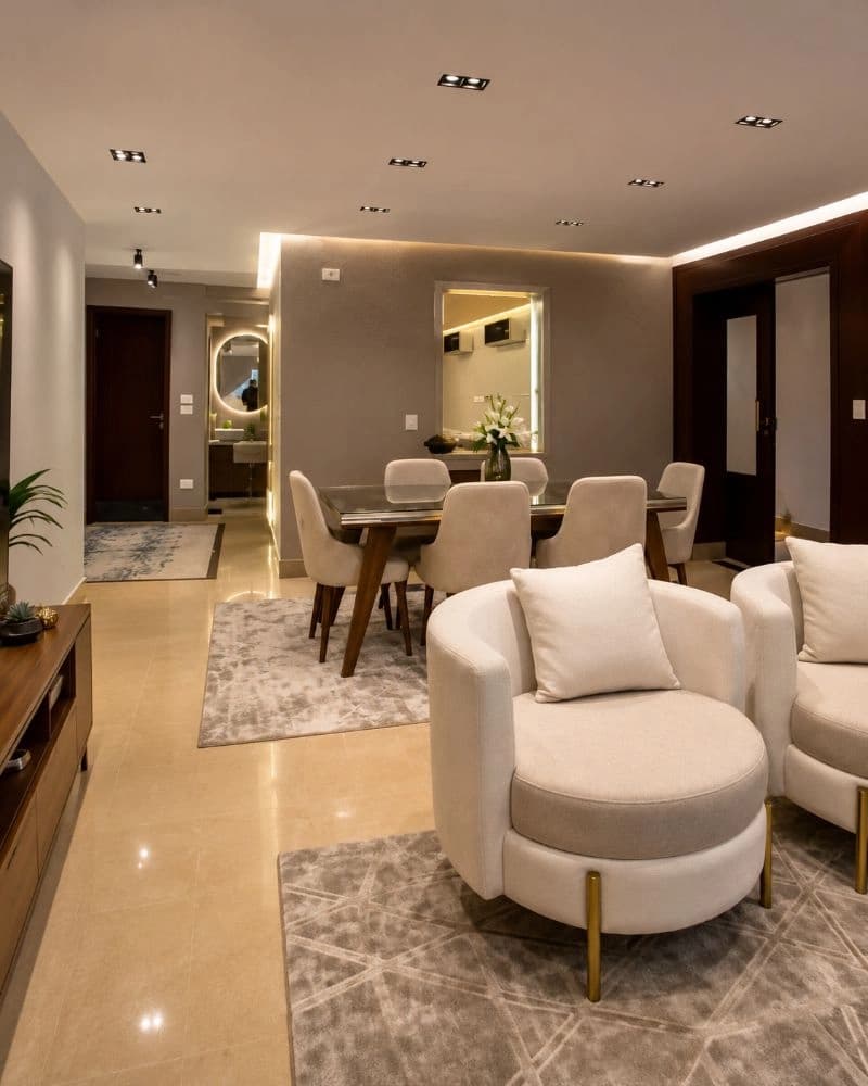 Serviced Apartment for Daily Rent on Main Shehab Street – photo 3