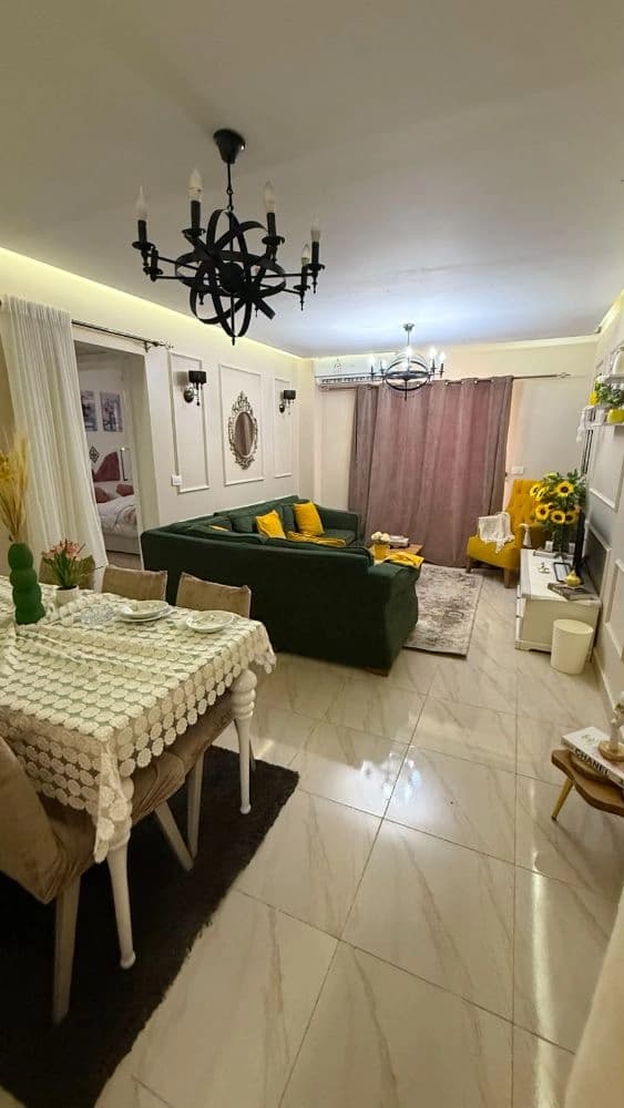 Hotel Apartment for Rent in Madinaty B12 | Modern Furniture