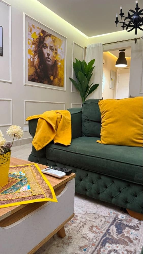 Hotel Apartment for Rent in Madinaty B12 | Modern Furniture