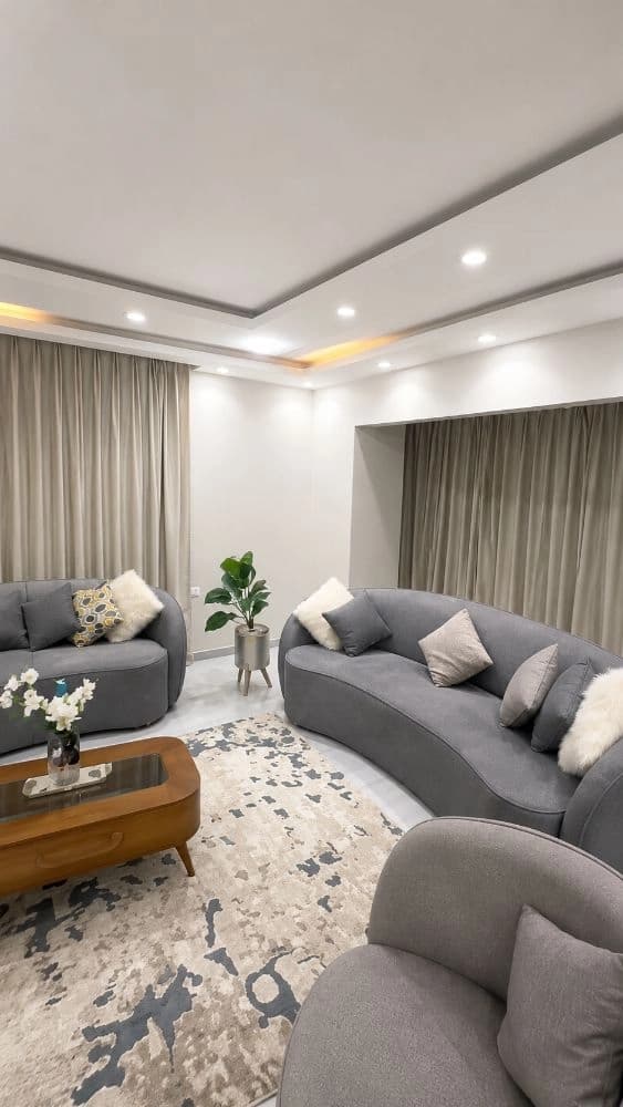 Modern 3BR Stay on Shehab Street, Mohandessin